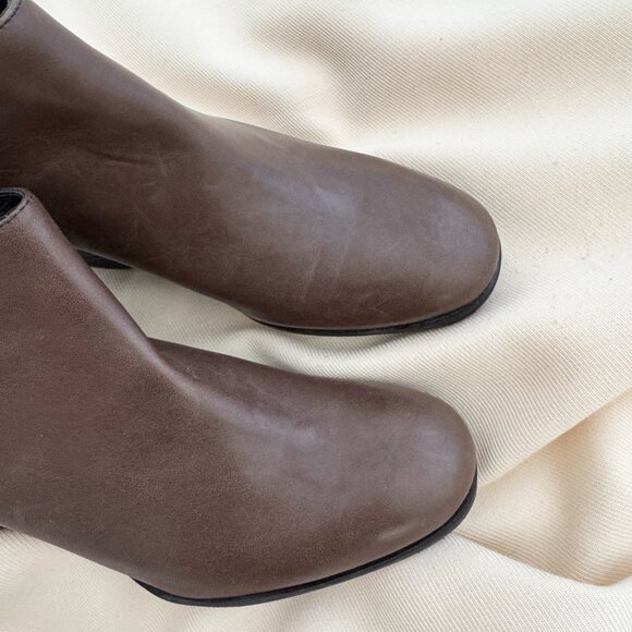 Rachel Comey "Mars" Boot in 2-Tone taupe/Black, size 8 - Picture 3 of 5